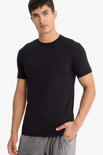 DeFacto Slim Fit Slim Fit Crew Neck Top D3515Ax24Au