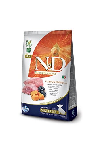 N&D 2.5 kg Pumpkin Grain Free Mini Puppy - Small Breed Puppy Food