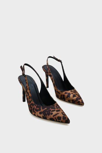 Capone Outfitters Helsa Heeled Open Back Women's Stiletto