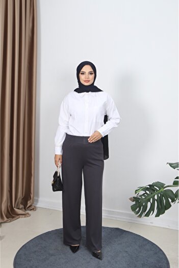 NİSUM MODA Mercerized Trousers