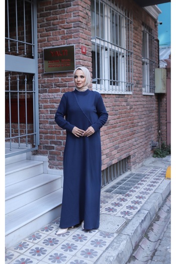 NİSUM MODA Two Yarn Knitwear Dress