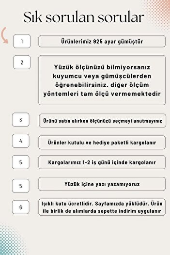 Erer Gümüş Gümüş Lotus çiçeği tek taş yüzük