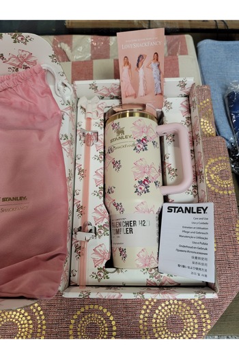 LoveShackFancy x Manebi Love Shack Bardak Pipetli Termos