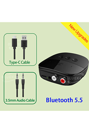 Choice Standard Edition NFC Bluetooth 5.5 Audio Receiver 3.5mm AUX RCA USB U-Disk Stereo Music Wireless Ada