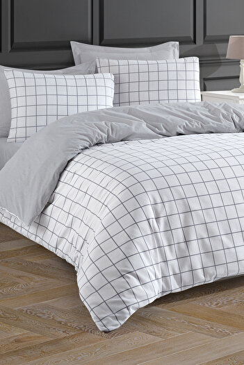 Eponj Home Mature Duvet Cover Set Double Artus Gray