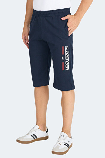 Slazenger NEBO I Чоловічі шорти з кишенями, темно-сині
