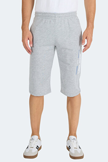 Slazenger Nebo I Men's Pocket Capri Gray Shorts