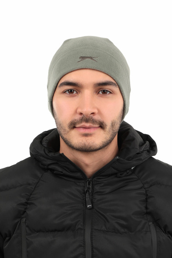 Slazenger Bent Polar Unisex Khaki Beanie