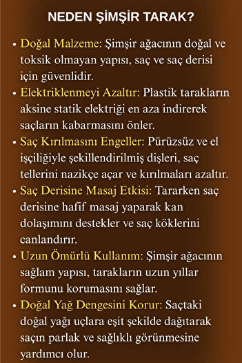 Adaşifa - Hakiki Şimşir Tarak
