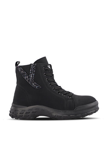 Esem Black Nubuck Herut Women's Boots