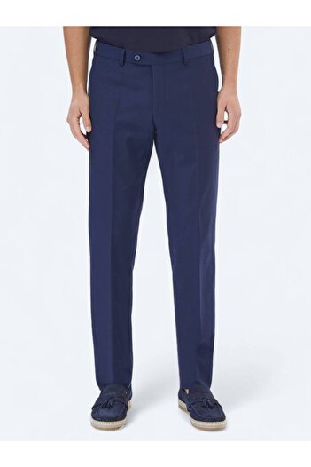 Kip Штани Saks Fitted - Плоский плетіння, вовняна суміш, класичний крій