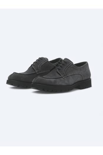 Kip Антрацитові замшеві черевики в стилі «smart casual»