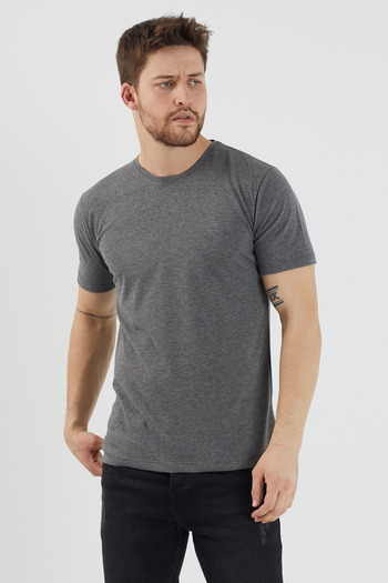 Slazenger Ανδρικό μπλουζάκι Sander Anthracite St11te083