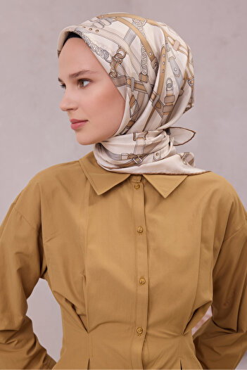 Belli Φουλάρι από καθαρό μετάξι 4200D (TWILL)-06