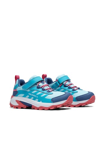 Merrell Moab Speed 2 Low A/c Waterproof Çocuk Mavi Outdoor Ayakkabı ÇOCUK OUTDOOR AYAKKABI