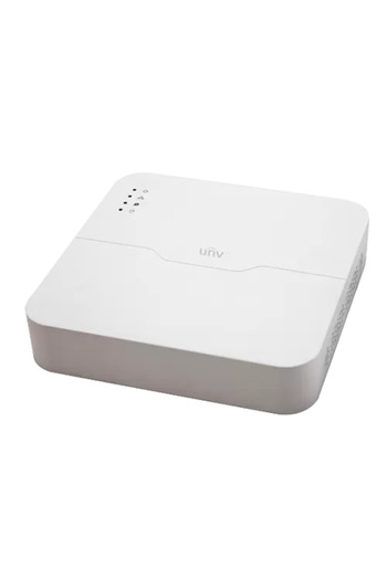 Uniview Easy series NVR, 4 channels 8MP + 4 Long PoE ports, H.265 Ultra - UNV NVR301-04LS3-P4