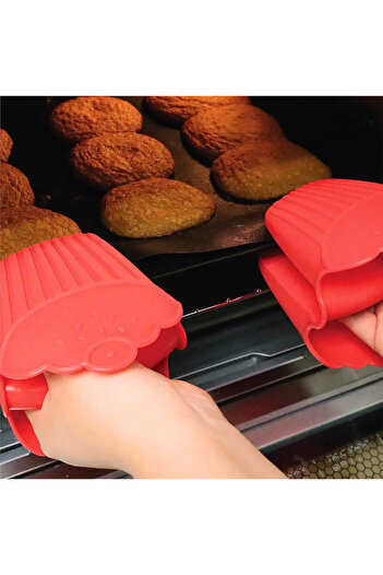 Dr.Maya Silicone Oven Mitts Set of 2 |   Heat Insulation, Non-Slip Surface, Flexible and Easy to Clean