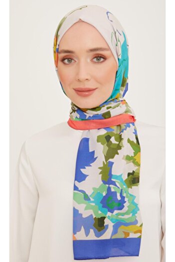 Armine Trend Shawl 10001 - 06 Purple - Oil Green