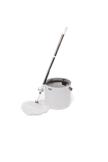 Pro Clean Official Set mop rotativ Pro Clean N11 PLUS cu galeata centrifuga 7.5L + 2 rezerve din microfibra
