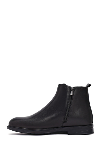 Derimod Men's Black Leather Chelsea Boots 25Wfd677618
