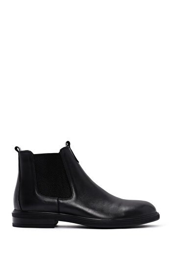 Derimod Men's Black Leather Chelsea Boots 25Wfd670518