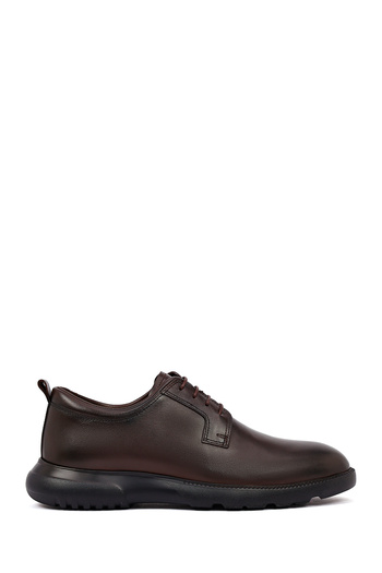Derimod Men's Brown Lace-Up Leather Casual Shoes 25Wfd643018