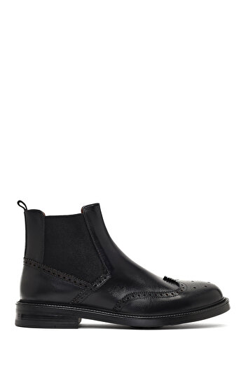 Derimod Men's Black Leather Chelsea Boots 25Wfd724718