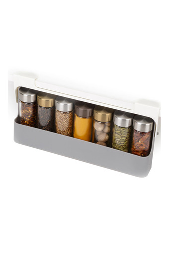 SPEEDSTORE Foldable spice rack, 7-container organizer