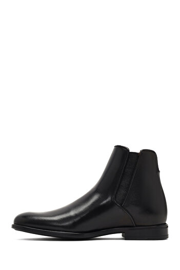 Derimod Men's Black Leather Chelsea Boots 25Wfd604518