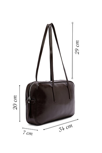 Derimod Women's Brown Shoulder Bag 25Abd244318