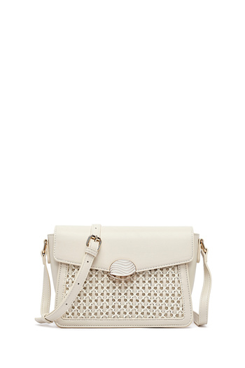 Derimod Women's Cream Long Strap Crossbody Bag 25Sbd284014