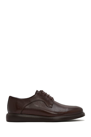 Derimod Men's Brown Lace-Up Leather Casual Shoes 25Sfd 790018