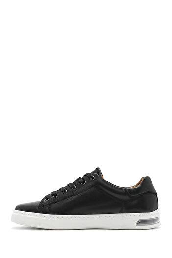 Derimod Men's Black Lace-Up Leather Sneaker 25Sfd 693018