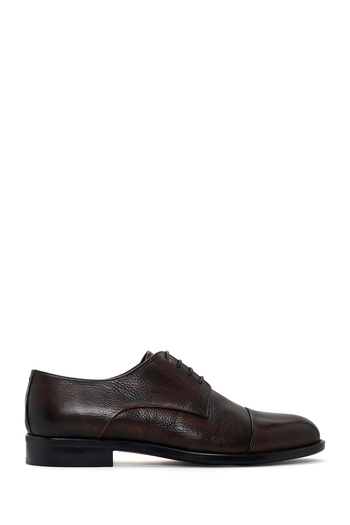Derimod Men's Brown Lace-Up Leather Classic Shoes 25Sfd6206Ft