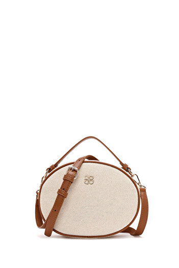 Derimod Women's Beige Long Strap Mini Crossbody Bag 25Sbd28026F