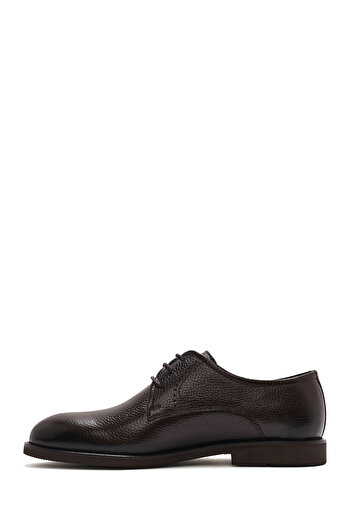 Derimod Men's Brown Lace-Up Leather Classic Shoes 25Sfd6019Ft