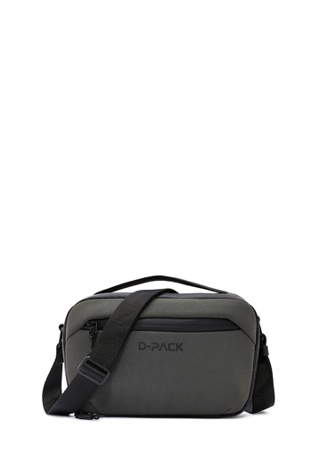 Derimod D-Pack Men's Green Fabric Crossbody Bag 24Wbd30066F