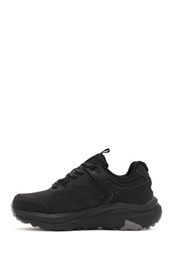 Derimod Dry Men's Black Laced Waterproof Leather Outdoor Shoes 24Wfd 694514