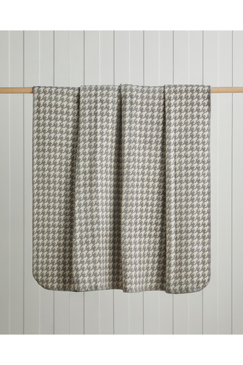 English Home Urban Hound Cotton Acrylic Single Blanket 150X200 cm Beige