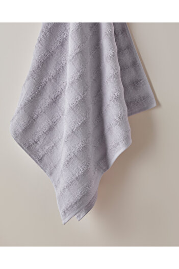 English Home Bubble Cotton Bath Towel 70X140 cm Lilac