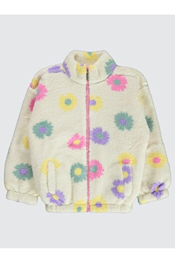 Civil Girls 10-13 Years Old Girl's Cardigan - Ecru