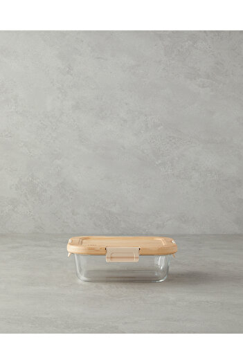 English Home Clear All Fresh Glass Rectangular Storage Container - 1050 ml