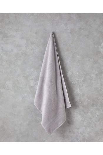 English Home Pure Basic Cotton Bath Towel Gray