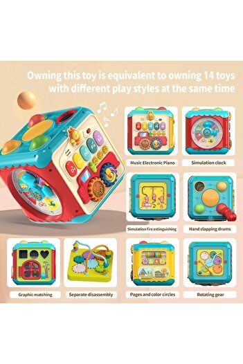 Smart Vibe Cub interactiv Montessori Multi 7 în 1 KiddTivity Indiggo®