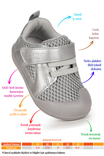 Kiko Kids Baby Boy First Step Slippers - Puppies Velcro Shoes