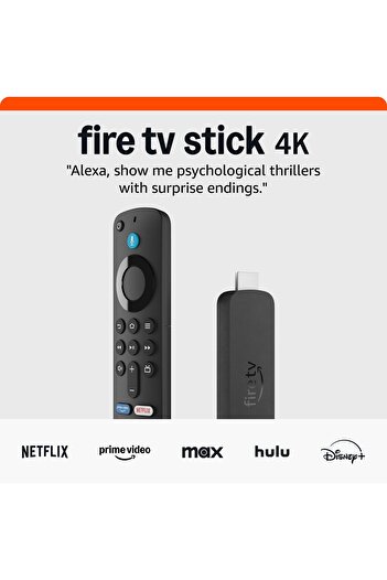 Amazon Fire TV Stick 4K Latest Version2025 FULL HD support (2nd gen device: WI-FI 6) with Voice Remote