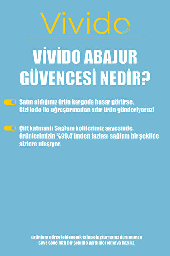 Vivido Home Ceviz Rattan Hasır Ahşap Lambader