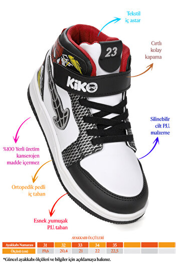 KARAMAZI Tesan Velcro Daily Boys' Sports Shoes