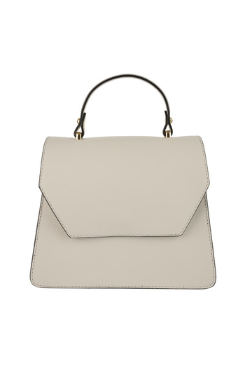 AZZURA Geanta Jaya, light gray, 100% leather 8220