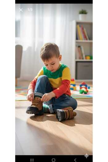 patik ayakkabı Children's Boots Waterproof Orthopedic Sole